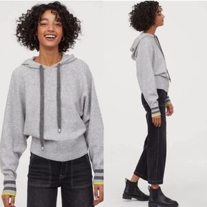 Pringle of Scotland x H&M Oversized KnitHoodie XS/S